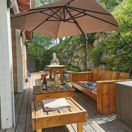 La Perle Blanche - Spa, Baby-foot, Terrasse Chalet
