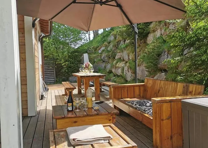 La Perle Blanche - Spa, Baby-foot, Terrasse Horská chata