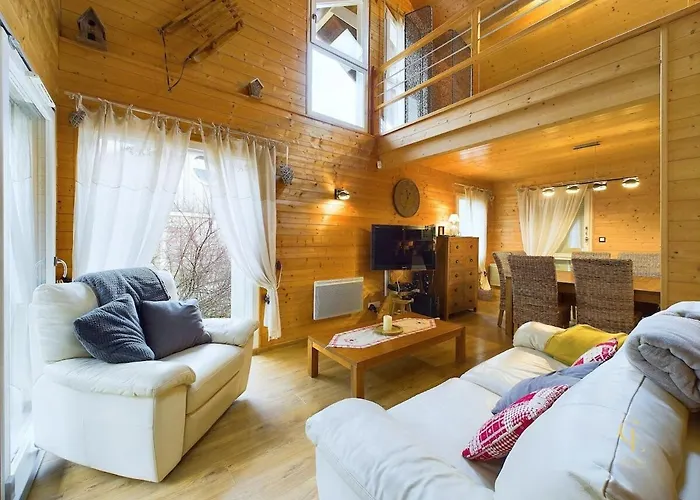 La Perle Blanche - Spa, Baby-foot, Terrasse Horská chata *