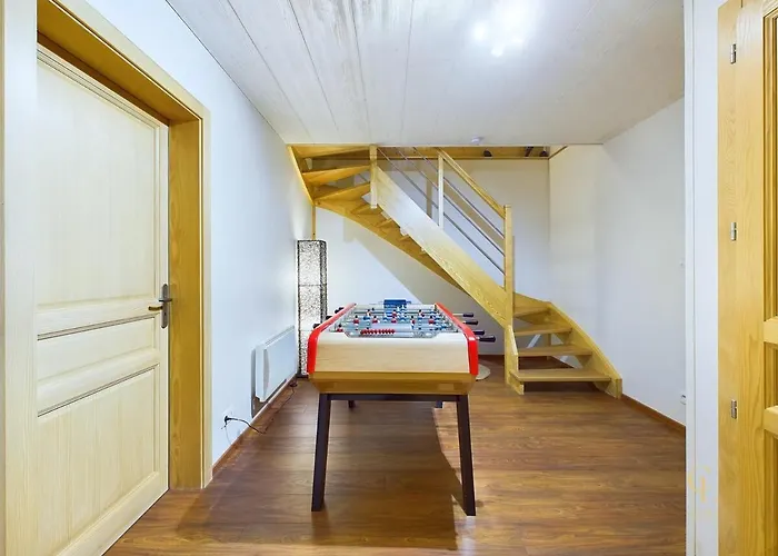 La Perle Blanche - Spa, Baby-foot, Terrasse Horská chata *