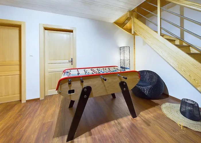 La Perle Blanche - Spa, Baby-foot, Terrasse Horská chata *