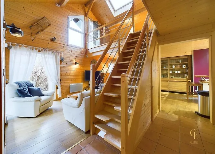 La Perle Blanche - Spa, Baby-foot, Terrasse Horská chata *